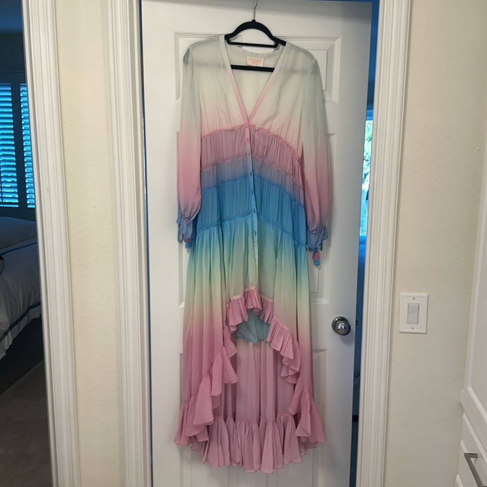 Colorful dress for summer parties!